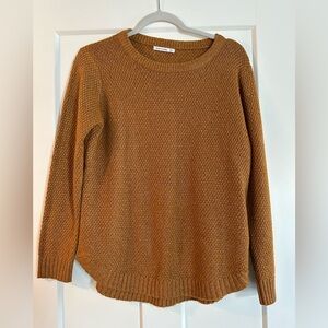 Burnt orange sweater
